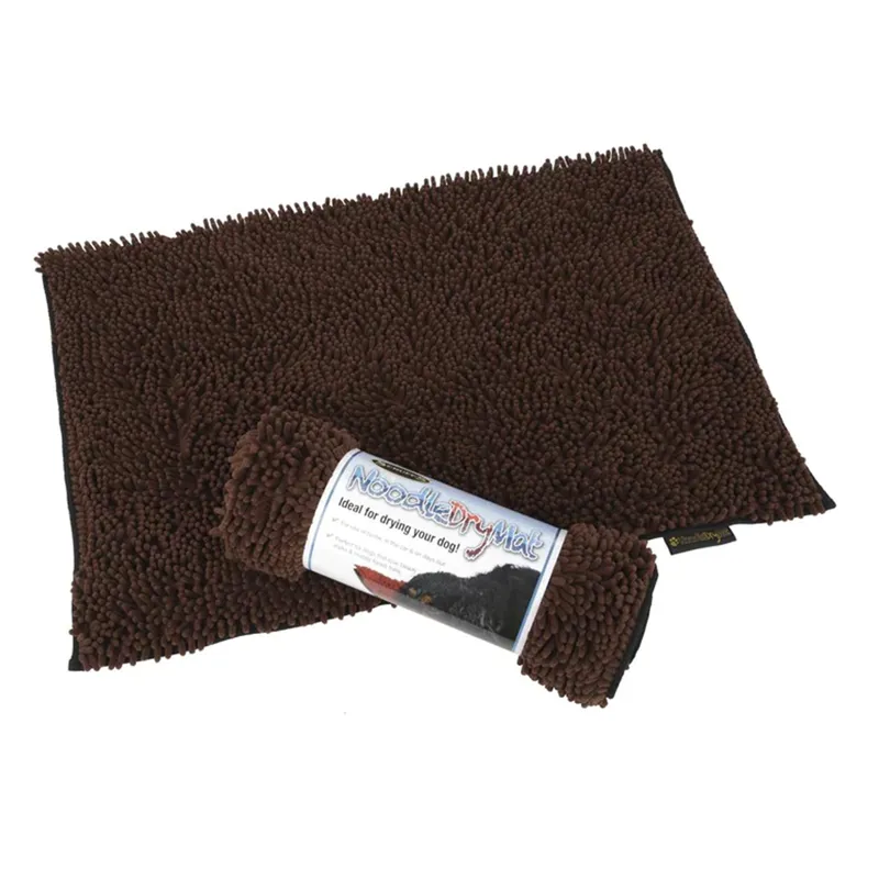Scuffs Noodle Dry Mat - Chocolate